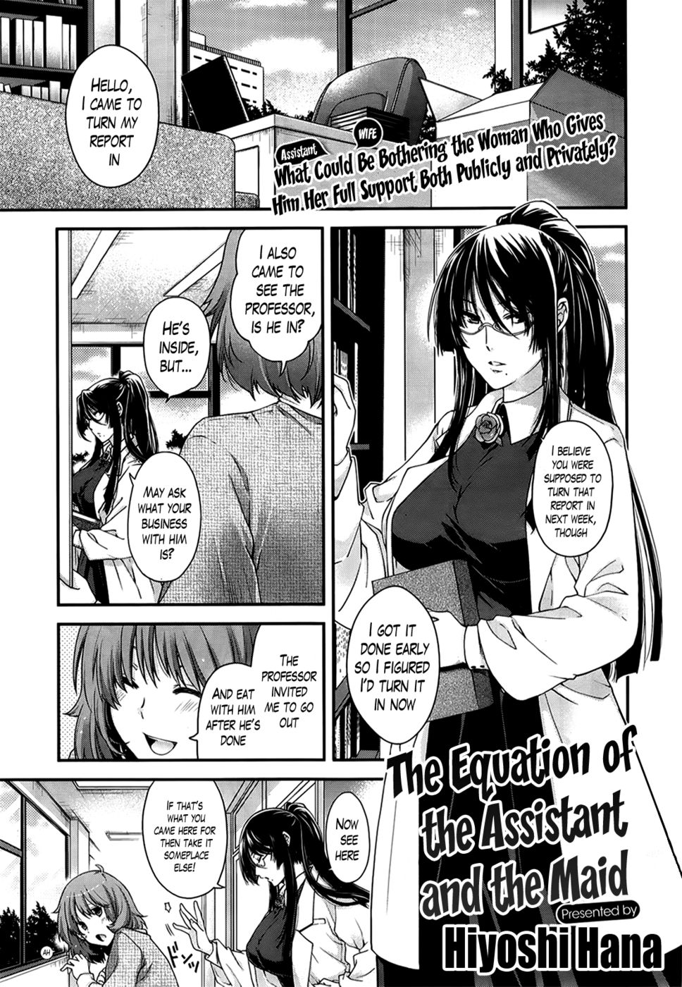 Hentai Manga Comic-The Equation of the Maid and the Assistant-Read-1